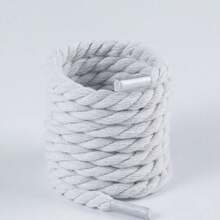 10/5/1pc Candy Color Round Rope Shoelaces, Approx. 8mm Diameter, #1 Decorative Shoelace Replacement, Suitable For Decorating Canvas Shoes, Ice Skates And Sneakers - Twisted Shoelaces - View 7