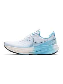 男士跑步鞋 Tan Cheng 3.0 XTEP ACE+ 提花網布 訓練跑步路跑長距離 974119110017 經典白/海洋藍 - 經典白/碧海藍 - 查看 6