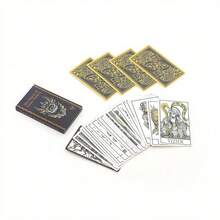 The Deck Of Many Things Tarot Card Fortune Telling Game Card Party Game - Black - View 5