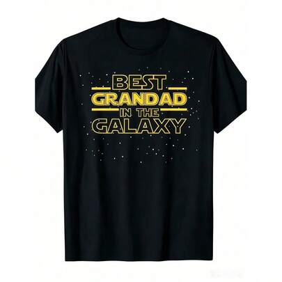 Grandpa Grandad Shirt Gift, Best Grandad In The Galaxy T-Shirt