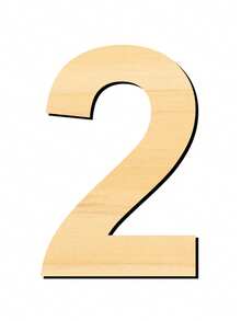 حروف خشبية كبيرة 45 سم/17 بوصة A-Z وأرقام 0-9 قابلة للتخصيص، لافتات حروف وأرقام خشبية قابلة للطلاء لديكور جدران المنزل، عيد الميلاد، الزفاف، ديكور الحفلات - 17 بوصة حروف/أرقام - مشاهدة 41