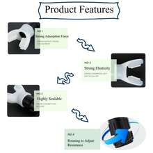 1pc Portable Breathing Trainer, Adjustable Resistance Settings, Enhance Strength And Endurance, Sports Training Device - Lightweight, Adjustable Resistance, Suitable For Running, Swimming, Fitness - Multicolor - View 4