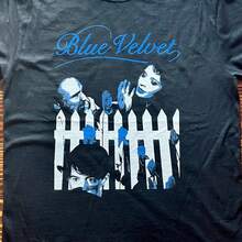 Blue Velvet - T-Shirt Tops For Women - 黑色 - 查看 7