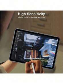 2片裝螢幕保護貼，相容於 iPad 5/6/7/8/9 代 10.2/10.5 吋、Air 1/2/3/4/5 代 10.9 吋、Mini 1/2/3/4/5/6 代、Pro 11 吋、9.7 吋（2015-2024-2025 型號，A16/10 代），鋼化玻璃，透明，適用於 iPad 系列，生日/送給家人和朋友的禮物，適用於 iPad 螢幕保護貼，適用於 iPad 配件，防水、防震、防刮 - 2個 - 查看 8
