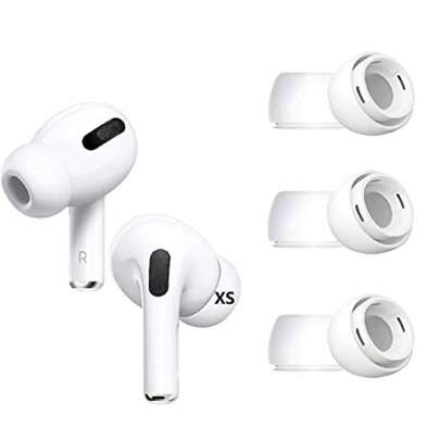 Size Ear Tips Earbuds Covers Ear Caps Eartips Earpads Compatible With Apple  Pro 2 And  Pro 1, Silicone Tips, Fit In Case, 3 Pairs White