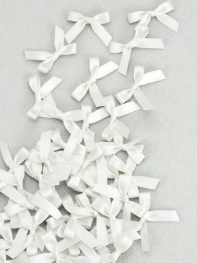30pcs Ribbon Bows, Gift Packaging Decoration, Handmade Card Decoration, Hair Accessories, Balloon Bows, Wedding Party Decoration, Room Decoration, Home Decor