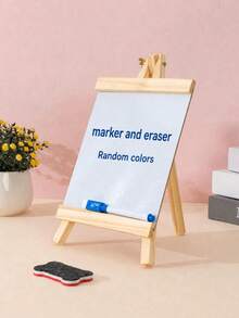 Mini Dry Erase Board (Whiteboard Marker & Eraser Color Random),School Supplies,Back To School,White Board - Multicolor - View 1