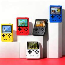 Videogame Console De Jogo Portátil HD 3.0" +500 Jogos Retro 1 Jogadore Conecta TV - Visão 7