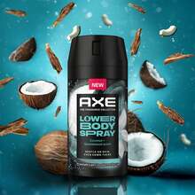 Axe أكس بخاخ مزيل عرق للجزء السفلي من الجسم، برائحة جوز الهند والصندل، 100 مل - حماية ضد الروائح، عطر رجالي - Sandalwood - مشاهدة 3
