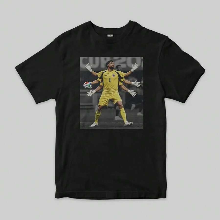 Men T-Shirts - สีดำ - ดู 1