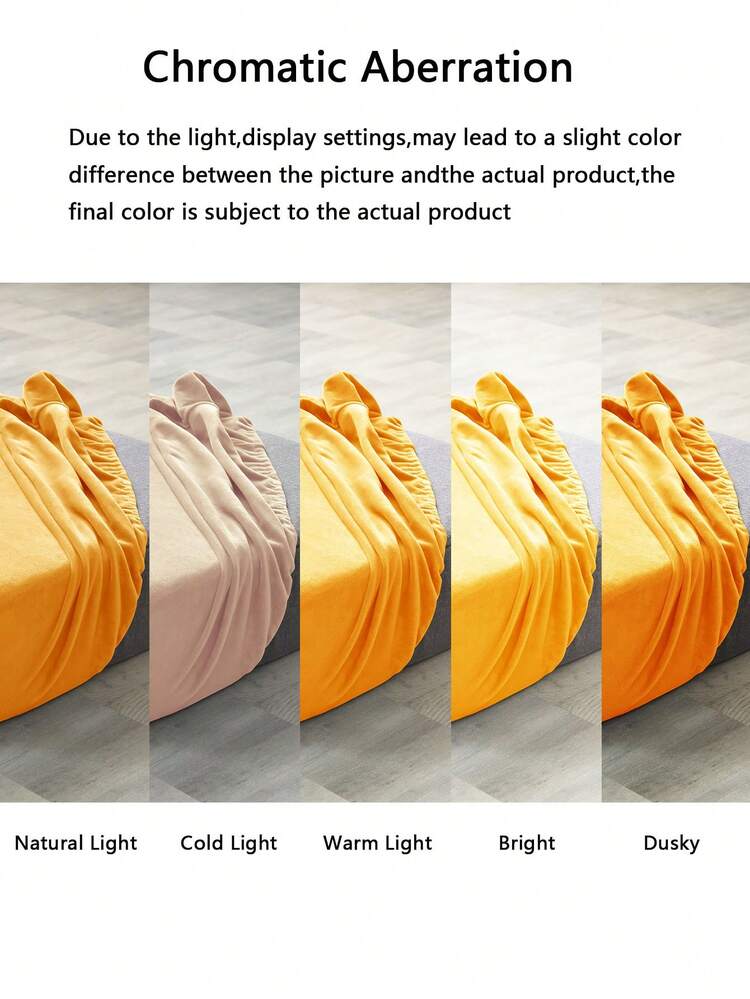 1pc Velvet Sofa Cover Classic Style Sofa Protector/1/2/3/4 Seater Sofa Cover/High Elastic Comfortable Cushion Cover, Suitable For Living Room Bedroom Hotel Home Decor - Gold - View 12