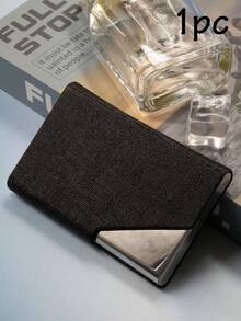 Porta Tarjetas de Visita Personalizado con Nombre, Estuche Porta Tarjetas de Visita Personalizado, Organizador de Tarjetas de Visita Personalizado, Porta Tarjetas de Visita de Cuero Personalizable, Regalos de Cumpleaños, Regalos del Día de San Valentín, Unisex, Moda, Portátil, Padre, Jefe, Colega, Madre, Amigo - Estilo A - Ver 9