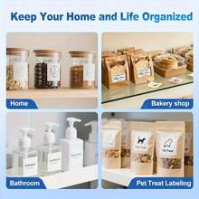 Marklife P50 White Inkless Label Maker, Mini Thermal Label Printer, Compatible With Home And Commercial Use, Suitable For Home Organization, Business, Barcode, QR Code, With 1 Roll 40x30mm (1.57x1.18in) Labels - P50 Milk Candy White + 1 Roll 40*30mm (1.57*1.18in) - View 6