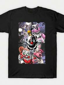 Women T-Shirts - 黑色 - 查看 1