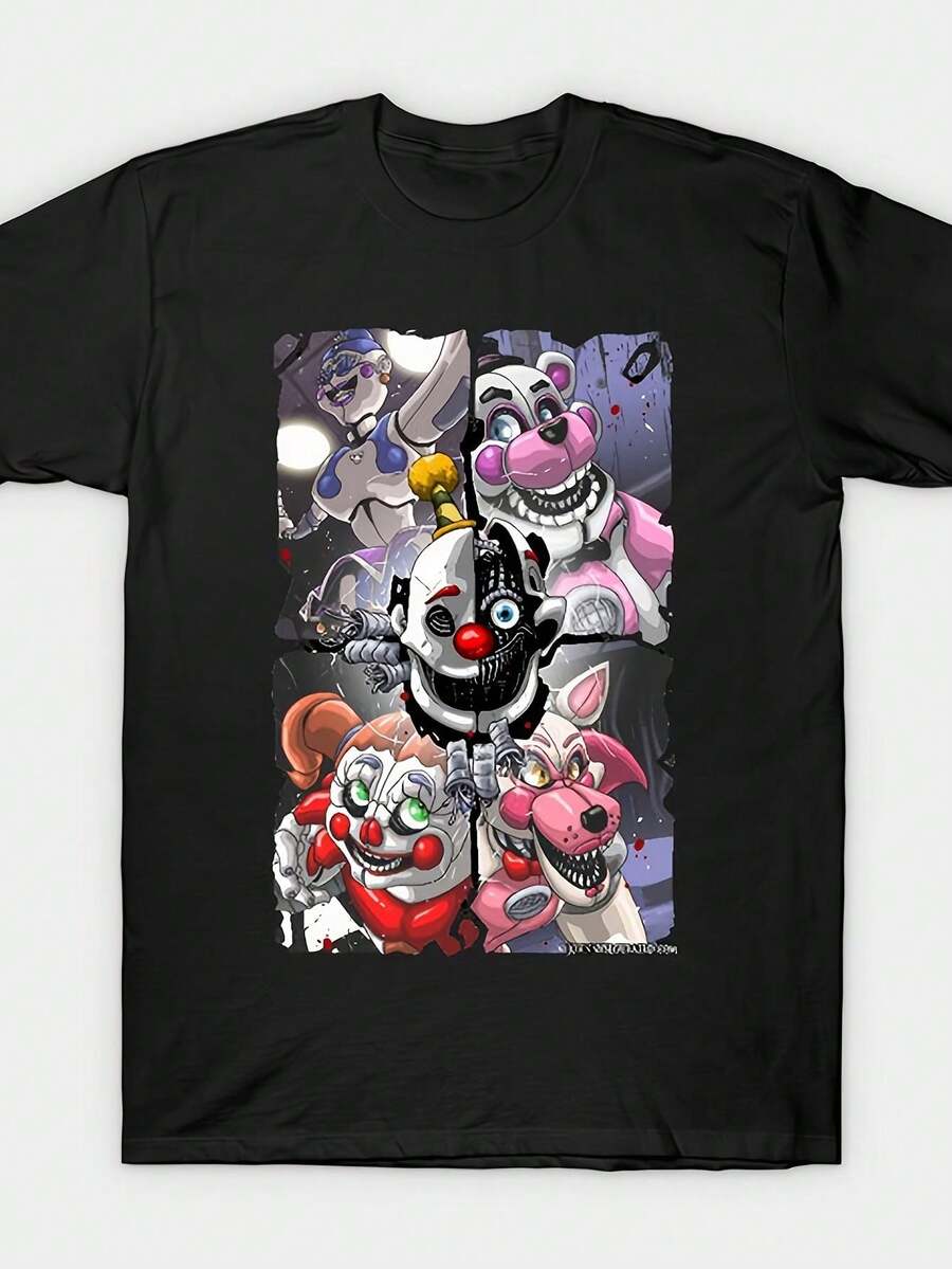Women T-Shirts - 黑色 - 查看 1