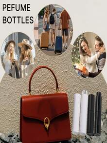 10ml Rotating Portable Perfume Spray Bottle, Refillable, Mini Cologne Perfume Spray Empty Bottle, Travel Sprayer - View 8