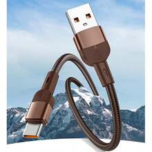 Kabel Pengisian Cepat USB/USB-C Jalinan 3,3 kaki/100 cm, Kabel Pengisian Cepat Transfer Data Efisiensi Tinggi Kompatibel dengan Seri Ponsel 17/16 Pro Max/16 Pro/16 Plus/16/15/14/13/12/11, Kabel Data Kain Tahan Lama - MultiWarna - View 4