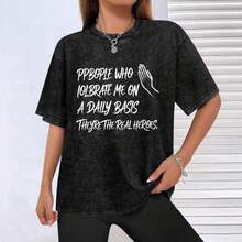 Women Outdoor Tees & Tanks - 黑色 - 查看 8