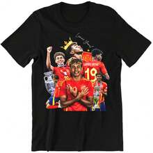 Men T-Shirts - 黑色 - 查看 1