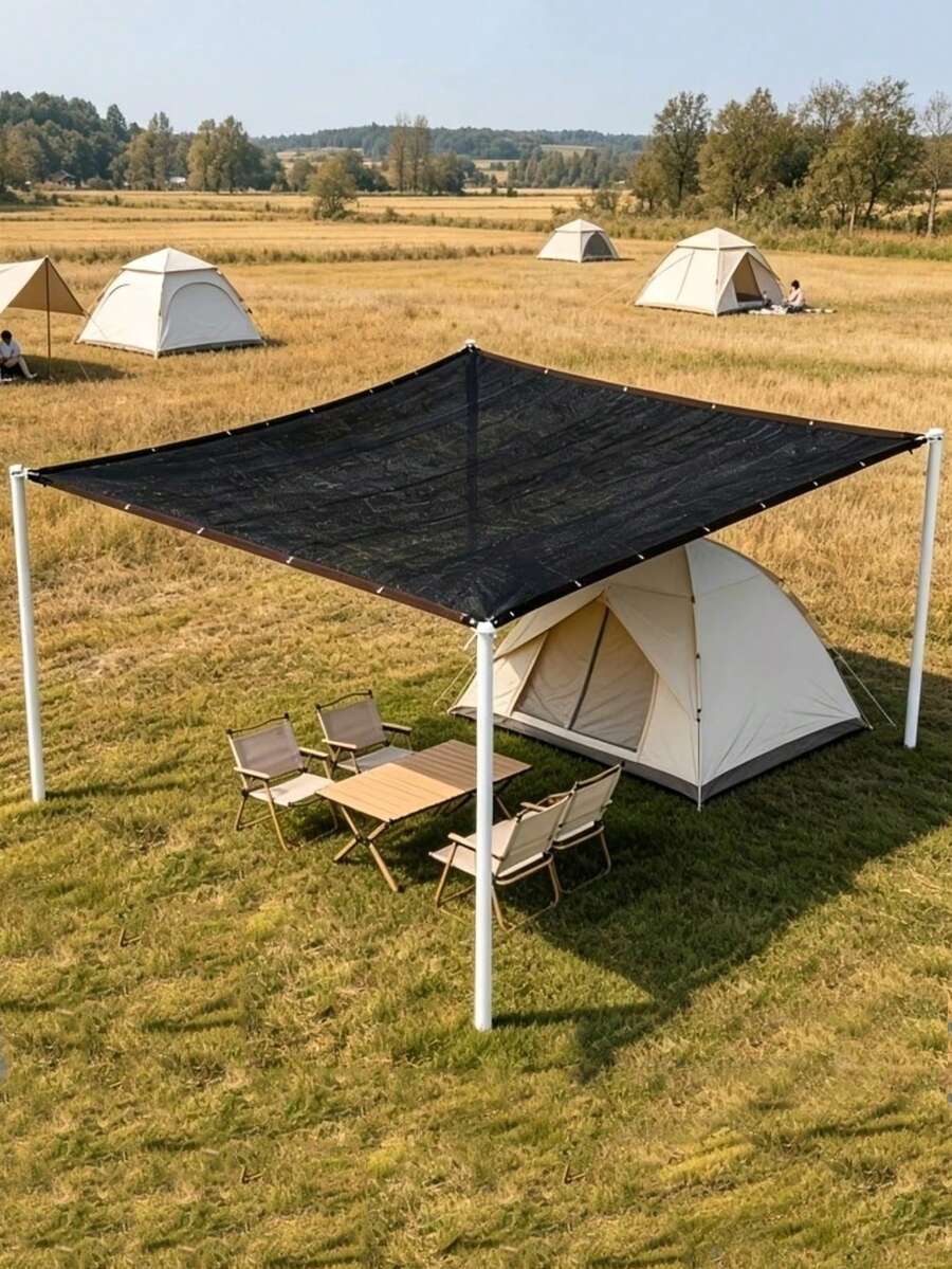 1pc Sunshade Cloth For Plant Greenhouse, Sun Protection Shade Sail, Outdoor Garden Patio Plant Shade Net - Multicolor - View 1