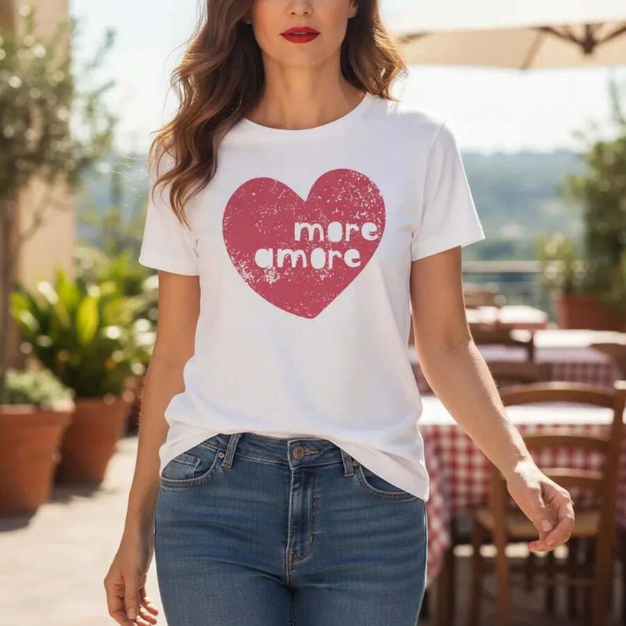 Women T-Shirts - 白色 - 查看 1