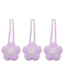 1件/3件裝 花朵形/愛心形 寵物LED發光吊墜 夜間防丟項圈飾品 適用貓狗 - 彩色 - 查看 18