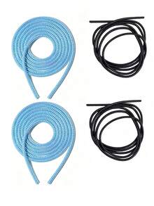 1pc/2pcs/3pcs/4pcs/5pcs Random Color Spiral Cable Protector, Charger Cable Protector Data Cable Protector Charging Cable Cover, Earphone Cable Protector Suitable For Phone Earphone USB Data Cable Charger Protector Sleeve, Cable Sleeve - Multicolor - View 8