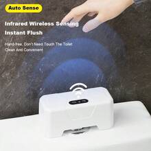 Lavagem Sanitária Smart Home Sensor de Lavagem Sanitária Smart - Multicolorido - Visão 2