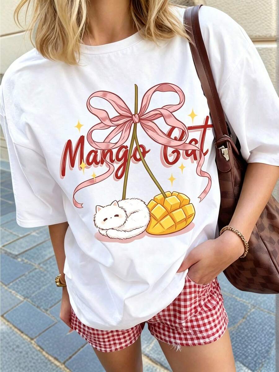 Women T-Shirts - 白色 - 查看 1