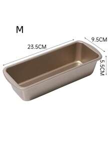 1/3pcs Non-Stick Bread/Baking Pan, Large, Medium And Small Sizes Available, Suitable For Toast Bread, Pound Cake And Rectangular Baking, Easy Release Easy Clean Oven Cookware, High-Quality Non-Stick Coating, Kitchen Baking Accessories - Multicolor - View 15