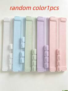 1 Set 4-in-1 tragbarer Papierschneider, Kunststoff-Präzisions-Gitter-Papierschneider, glattes Schneiden, Schulanfang-Schreibwaren, Schüler-Bastel-Foto-Dokument-Sammelalbum-Bürobedarf Mini-Papierschneider - Sätze - Übersicht 11
