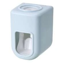 1pc Wall-Mounted Automatic Toothpaste Dispenser, No-Drill Toothpaste Squeezer, Multi-Color Bathroom Toothpaste Holder, Self-Adhesive Bathroom Accessory, Suitable For Home, RV And Dorm, Bathroom Accessory, Room Decor, Bedroom Decor - Multicolor - View 10