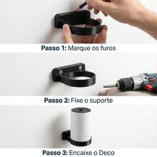 Kit Wi-Fi Suporte de Parede Universal Roteador + TP-Link Deco - Visão 1