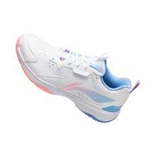 李寧 Pickleball 鞋 羽球鞋 ALMIGHTY V 全能型 男女款專業羽球實用訓練鞋 AYTT001 - 白/碧空藍 - 查看 4