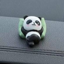 1/3pcs Cute Sleeping Animal Car Decor, Creative Resin Crafts, Adorable Panda, Rabbit, Pig Animal Shapes, Healing Style Decor, Fun Stress Relief Car Accessories, Suitable For Car Dashboard, Window, Rearview Mirror, Desk, Indoor Home Decor, Back To School, Holiday Gifts - Sleeping Animal - View 8