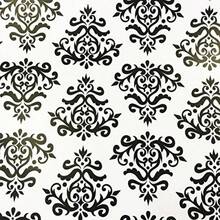 Self-Adhesive Shelf Liner Removable Furniture Paper For Covering Apartment Dresser Drawers, Retro Black Damask, 17.7 Inch By 9.8 Feet - Multicolor - View 6