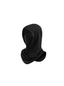 1pc Men's 3-In-1 Sun Protection Hat, Unisex Ice Silk Sun-Protective Face Mask Hat - UV-Resistant Full Face Coverage, Suitable For Cycling, Breathable, Seamless And Adjustable Ski Masks - Multicolor - View 8