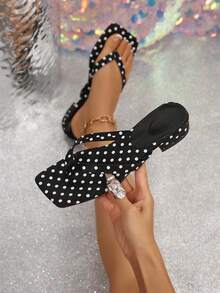 Black Polka Dot