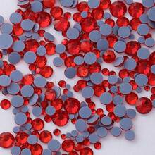ICIQ 800pcs SS6-SS30 High Quality Crystal Rhinestones, Mixed Sizes, Flat Back, For 3D Nail Art, Clothing And DIY Accessories Decoration - Mixed Size - View 25