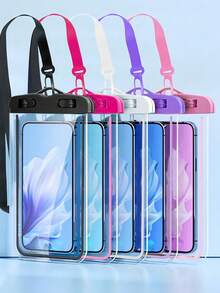 Versatile Protective Waterproof Phone Pouch With Touch Screen Minimalist Waterproof Diving Bag For Adult Portable Waterproof Phone Cases To Hold Phone During Swim Waterproof Phone Case Beach Essentials Pool Accessories Vacation Stuff Swim - Waterproof Phone Case - View 2