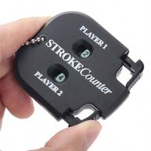 Golf Shot Counter - Black Durable Portable Golf Training Aid, Golf Accessory, Shot Counter With Keychain - Multicolor - View 4