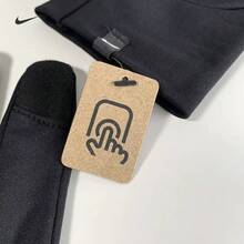 Sarung Tangan Olahraga Nike Unisex untuk Aktivitas Luar Ruangan: Bersepeda, Sepak Bola, Lari, Anti Selip, Hangat, Tahan Angin, Cepat Kering, Warna Hitam - Hitam - View 5
