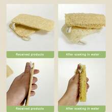 1/2/4/6pcs Loofah Exfoliating Body Brush - Gentle Bath Sponge, Suitable For Men & Women, Daily Use Or Kitchen Cleaning - Luffa Pancake - View 4