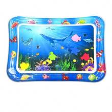 Children's Inflatable Water Park Mat, Supports Physical And Sensory Development, Colorful Underwater Scene, Comes With Floating Toys (Random Style) - Multicolor - View 42