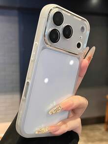 Casing Ponsel Lembut Transparan Mewah Kompatibel dengan iPhone 17 Pro Max 16 15 14 13 12 11 Pro Max, Pelindung Lensa, Tahan Guncangan, Penutup Belakang - Clear - View 2