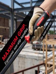 Multi-Purpose Heavy-Duty Pry Bar With Thickened Striking Cap And Non-Slip Handle, Durable Chrome Vanadium Steel Automotive Repair Hand Tool For Repairing, Dismantling And Pulling Nails, Prying Car Tires, Moving Metal Molds And Repairing Heavy Machinery, Ideal Multi-Function Gift For Men - Multiple Styles - View 4