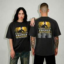 Men T-Shirts - 黑色 - 查看 1