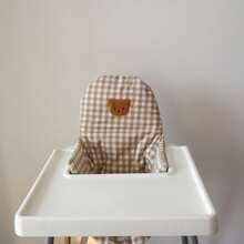 INS Nordic Home Korean Style Cute Baby High Chair Cushion, Portable Inflatable Backrest Pad, Infant Learning To Sit High Chair Guardrail Seat Cover, Booster Seat Pad, High Chair - Multicolor - View 13
