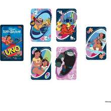 Mattel Games UNO Lilo And Stitch Card Game, Ages 7+, Players 2-10 - Color default - View 5