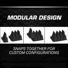 80PCS Magnetic Wrench Organizer Widget Portable Tool Storage Shelf Black - A - View 10